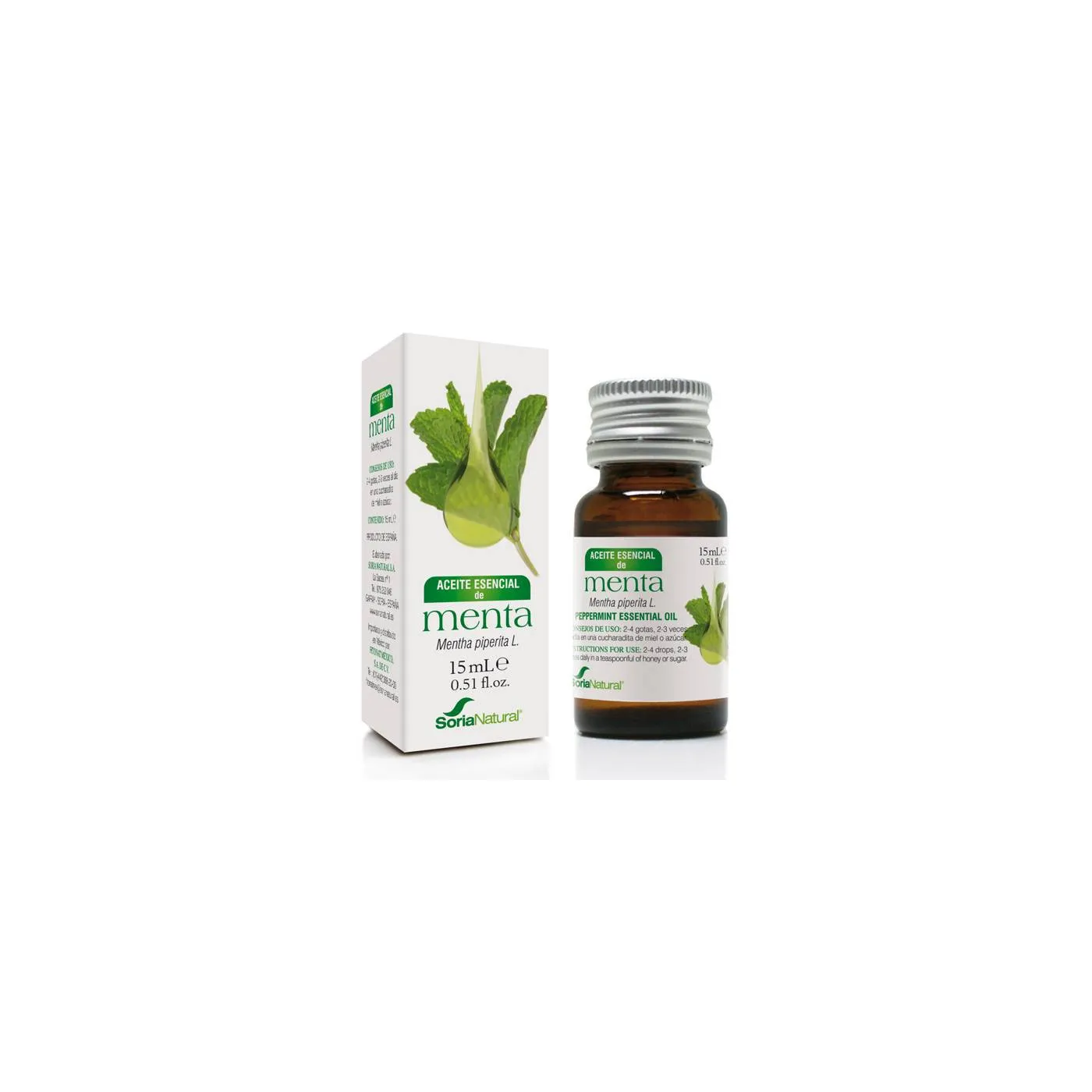 Aceite Esencial Menta 15 ml Soria Natural 08022