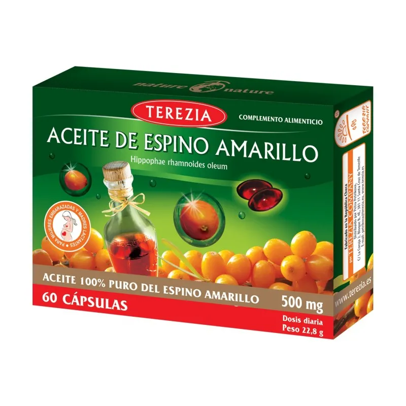 TEREZIA ACEITE DE ESPINO AMARILLO 60 CAPSULAS