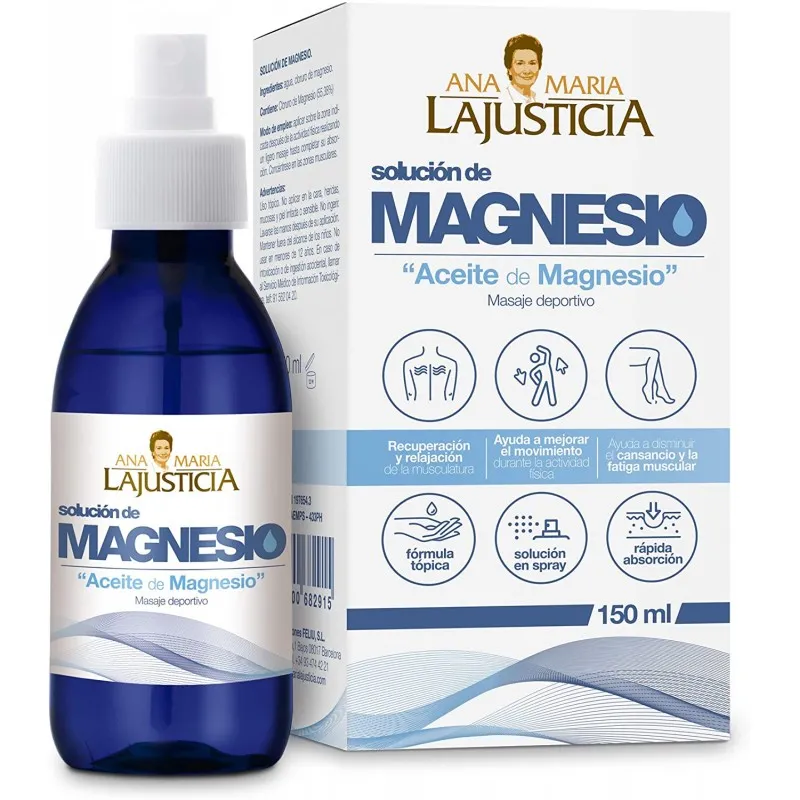 ANA MARIA LAJUSTICIA ACEITE MAGNESIO 150 ML