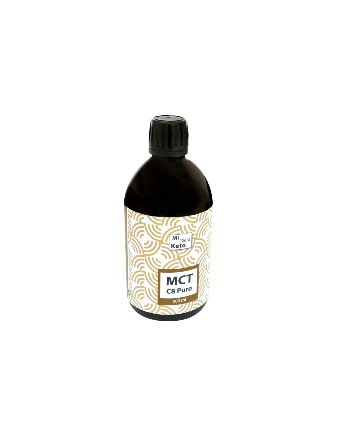 Aceite Mct C8 Puro 500Ml. de Cien Por Cien Natural