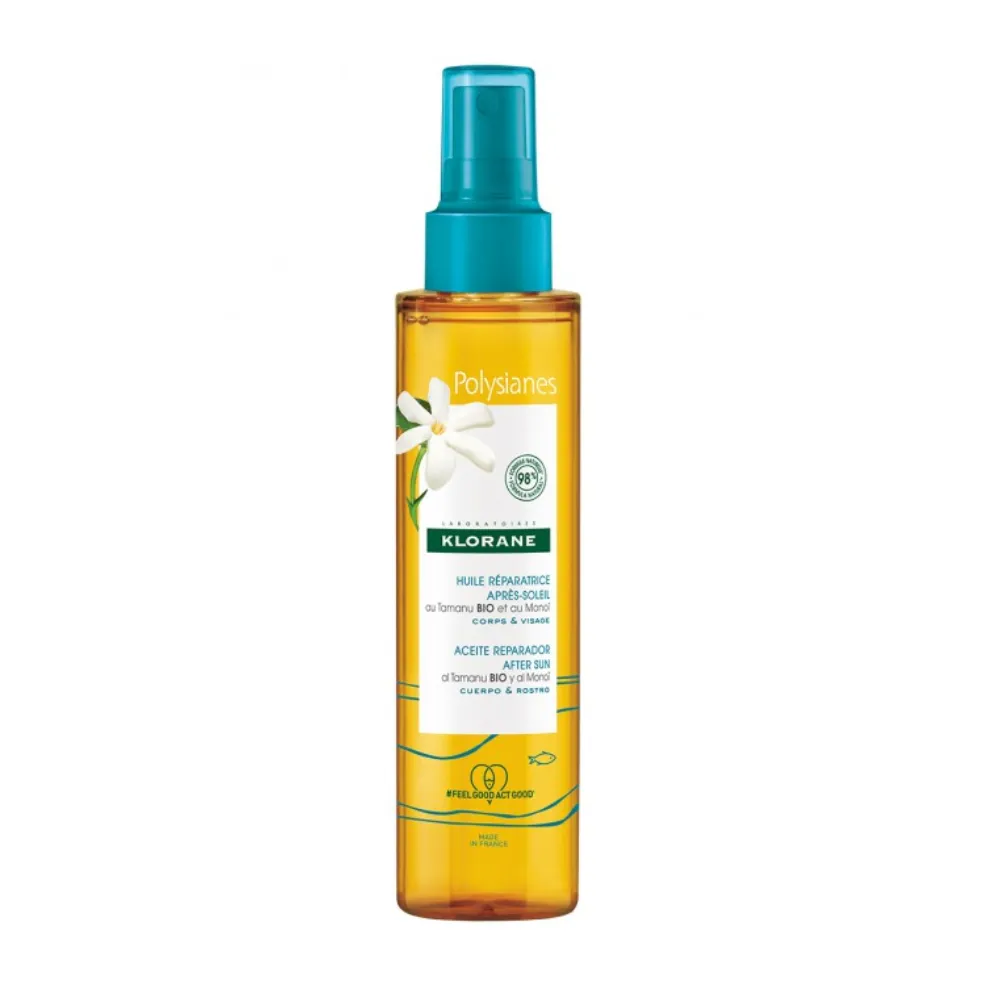 Aceite Reparador Aftersun, 150 ml. - Klorane