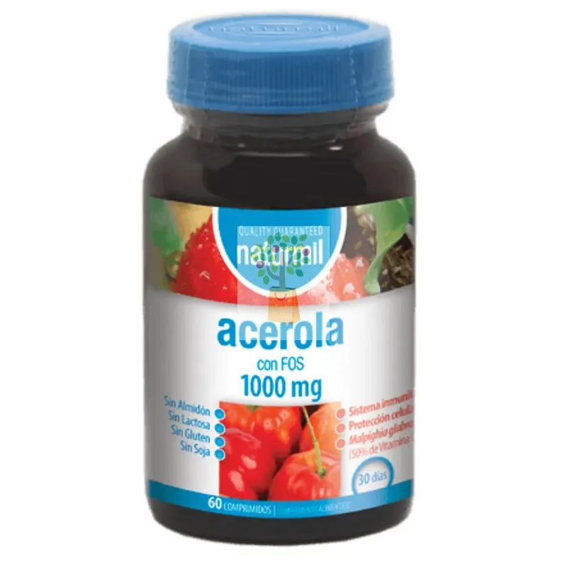 ACEROLA 1.000Mg. 60 COMPRIMIDOS NATURMIL