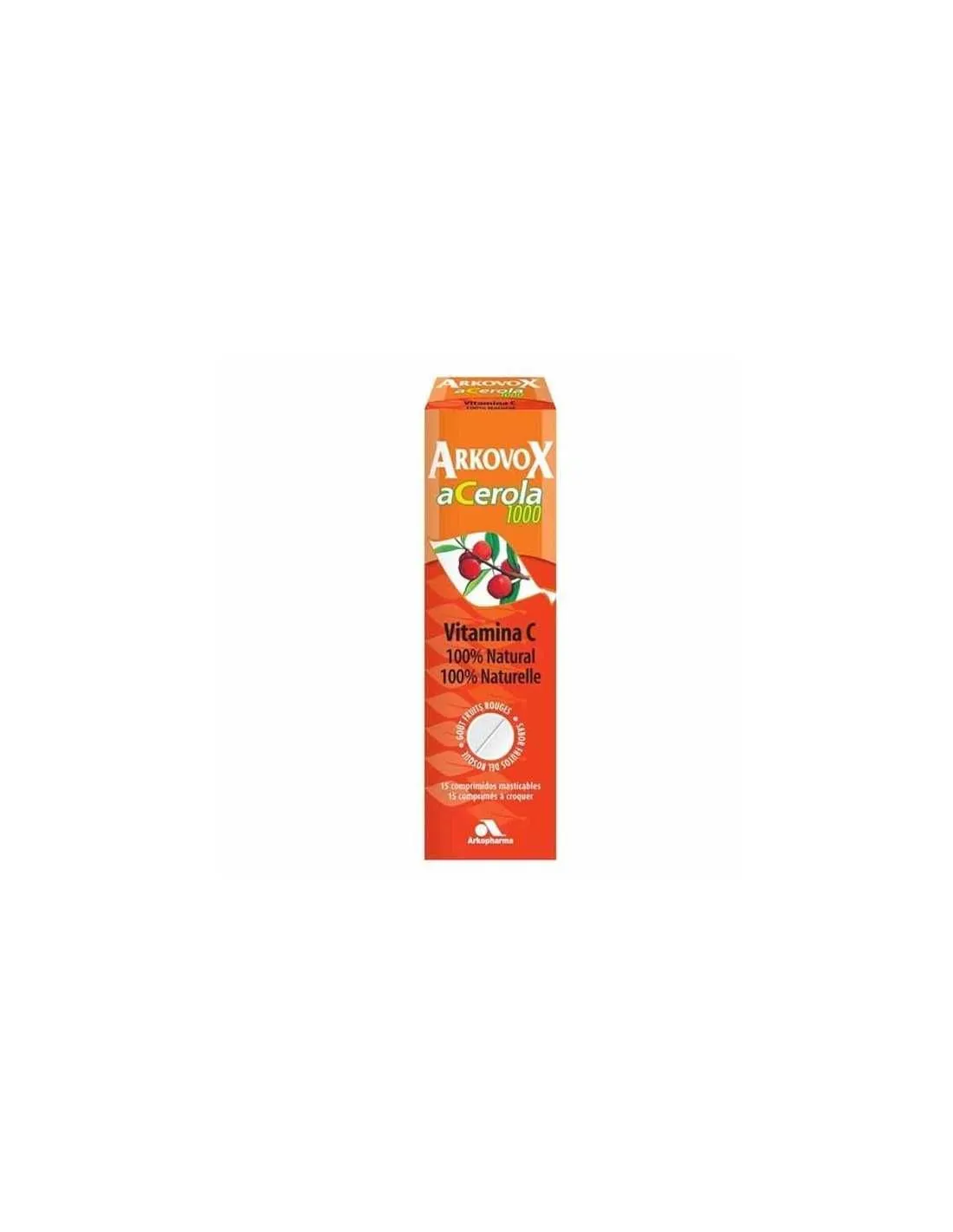 Acerola 1000 Arkocaps 15 Comp Masticables