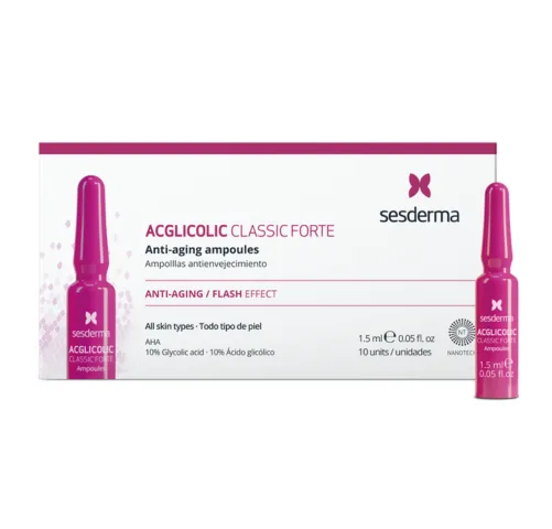 Acglicolic Classic Forte, 10 Ampollas x 1.5 ml. - Sesderma