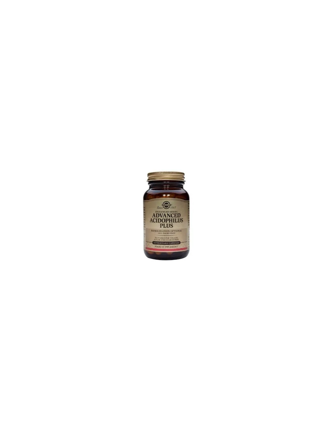 Acidophilus Plus Avanzado 60Cap. de Solgar