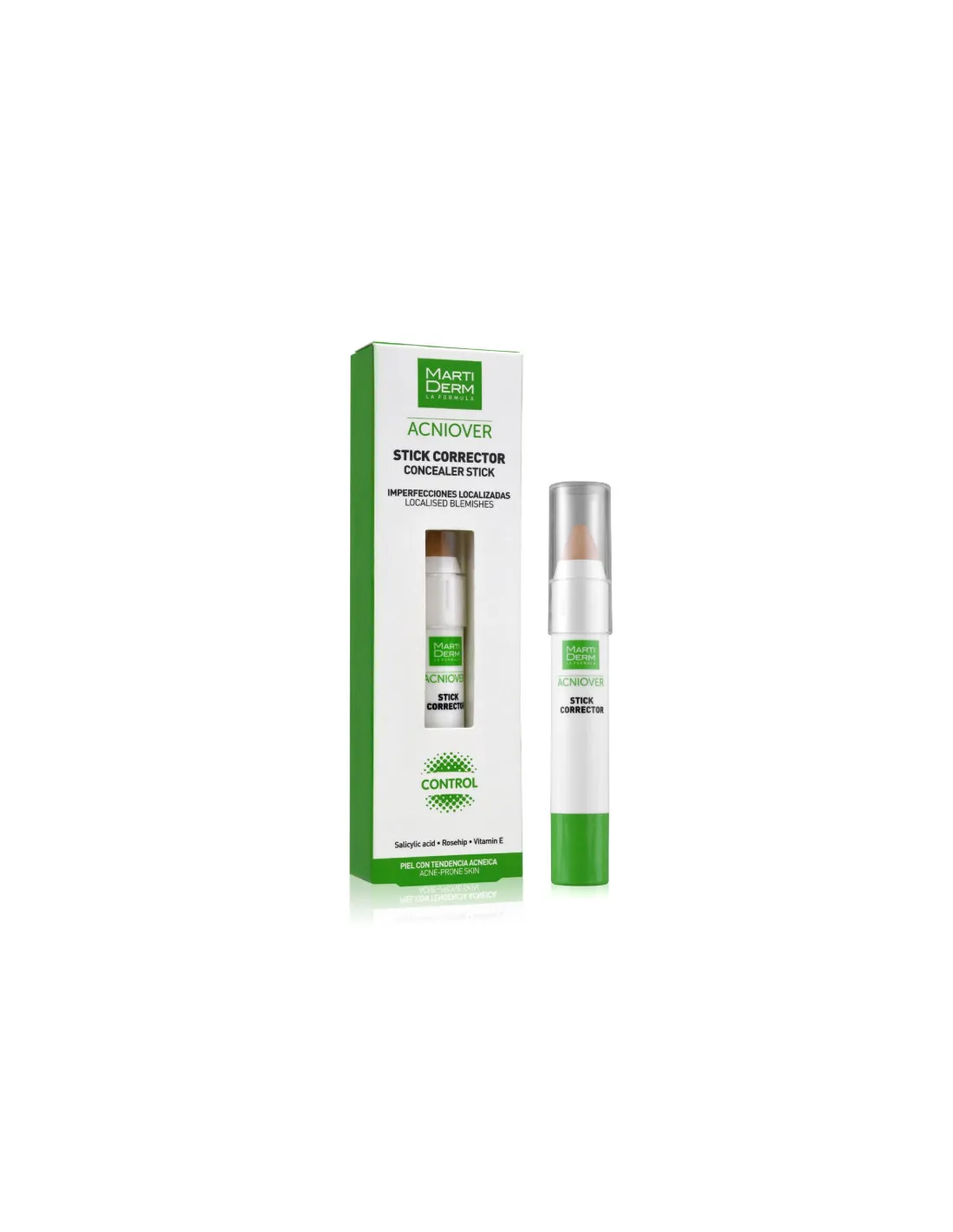 ACNIOVER STICK CORRECTOR MARTIDERM 15 ML