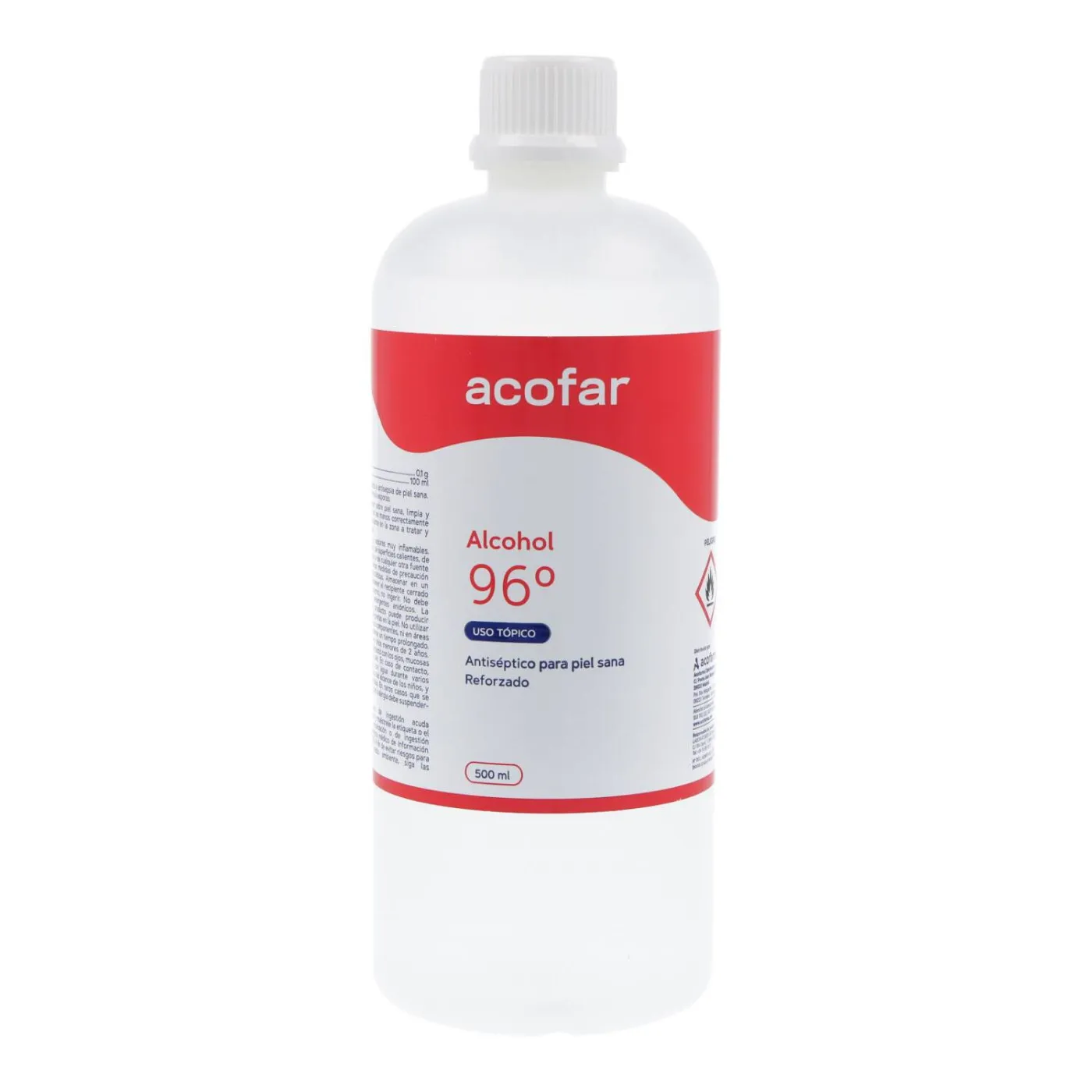 Acofar Alcohol Etilico 96 Reforzado 500 ml