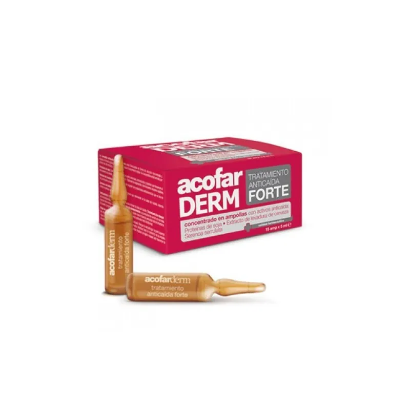 Acofar Ampollas tratamiento anticaída forte 15+5 ml