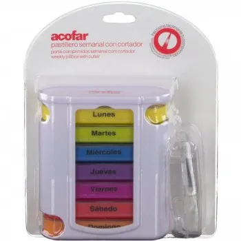 Acofar Pastillero Semanal con Cortador