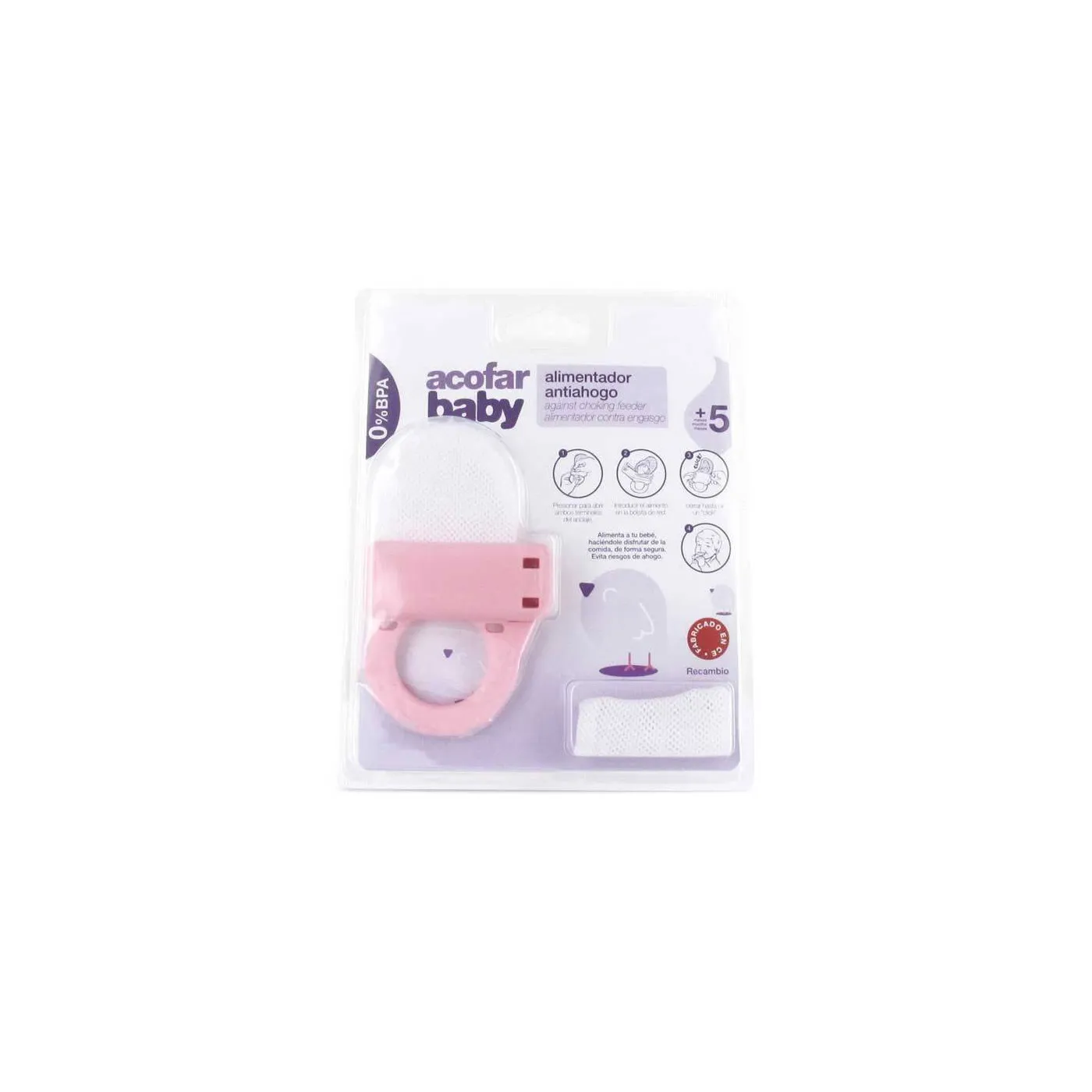 Acofarbaby Alimentador Antiahogo