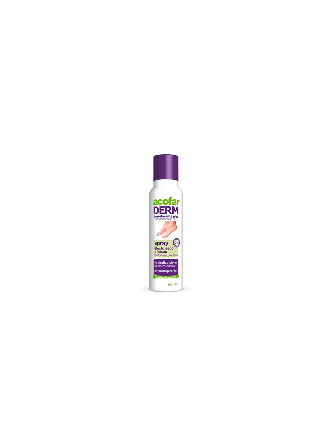 ACOFARDERM DESODORANTE PIES SPRAY 150 ML