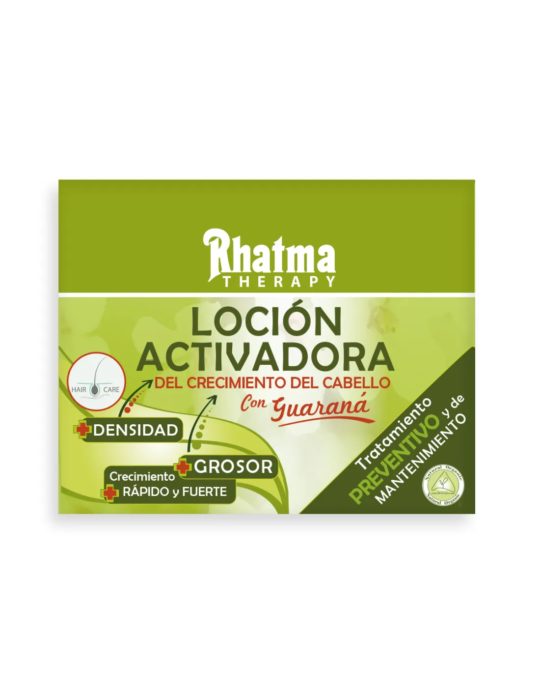 Activador Capilar Locion Estimula Crecimiento 30Ml de Rhatma