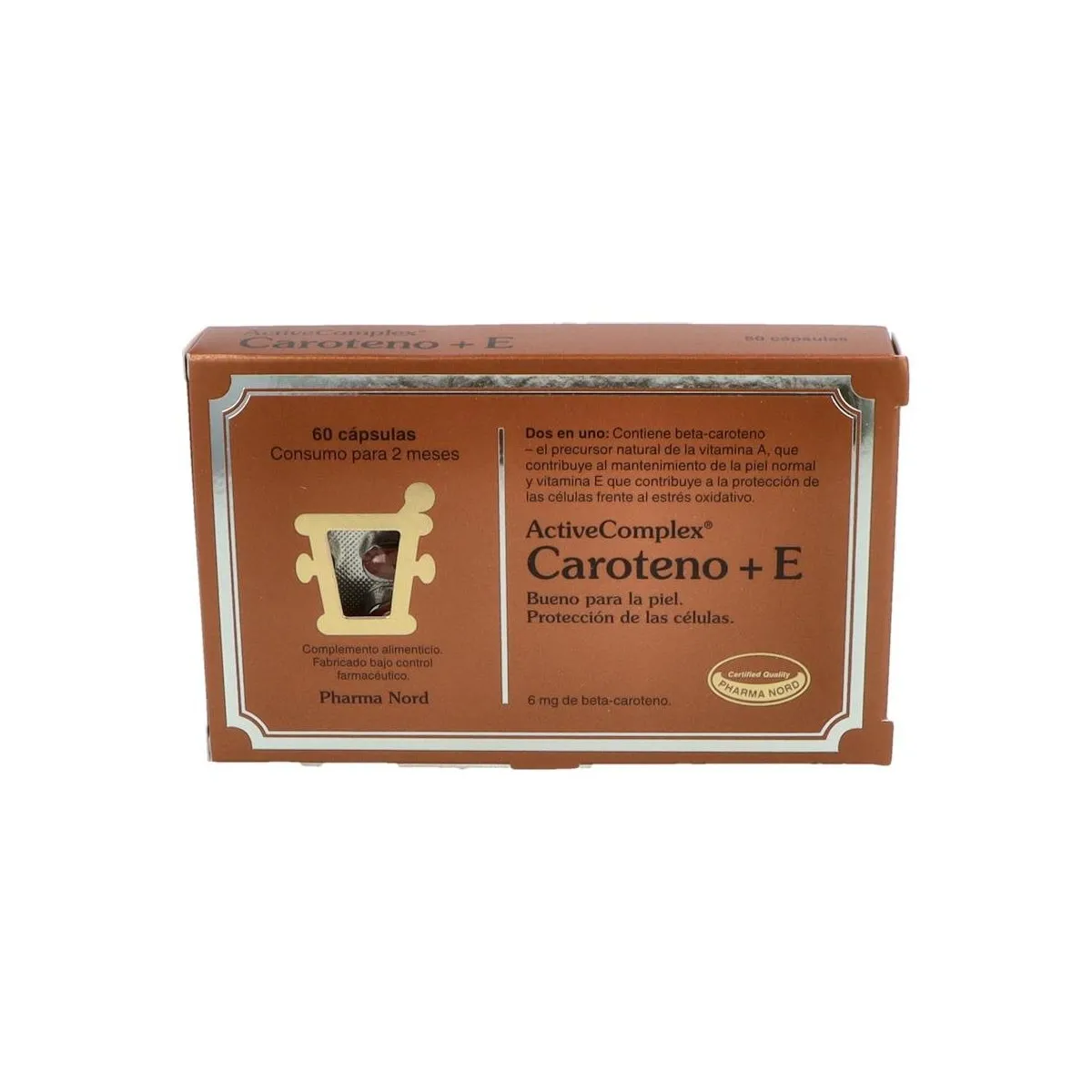 Activecomplex Caroteno+E 60 Caps