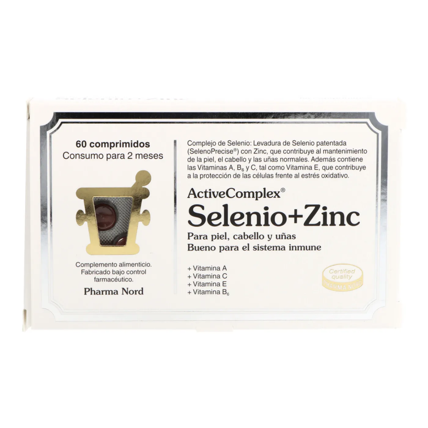 Activecomplex Selenio Zinc 60 Caps
