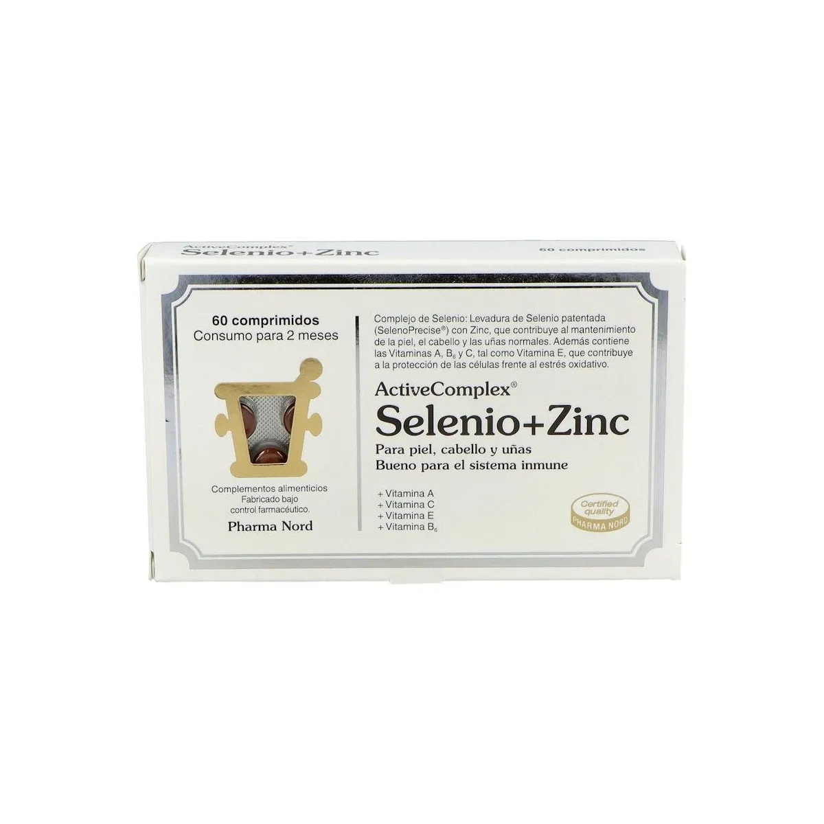 Activecomplex Selenio+Zinc 60 Com