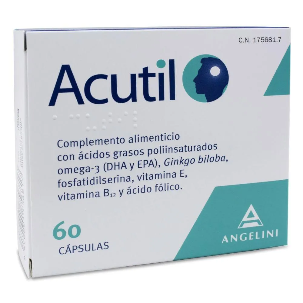 Acutil 60 cápsulas