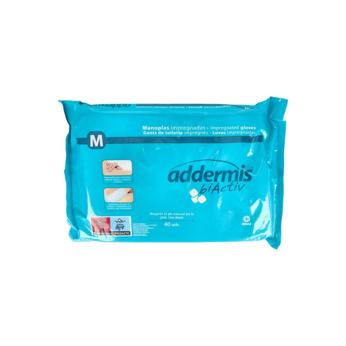 Addermis Biactiv Manopla Impregnada 40 U