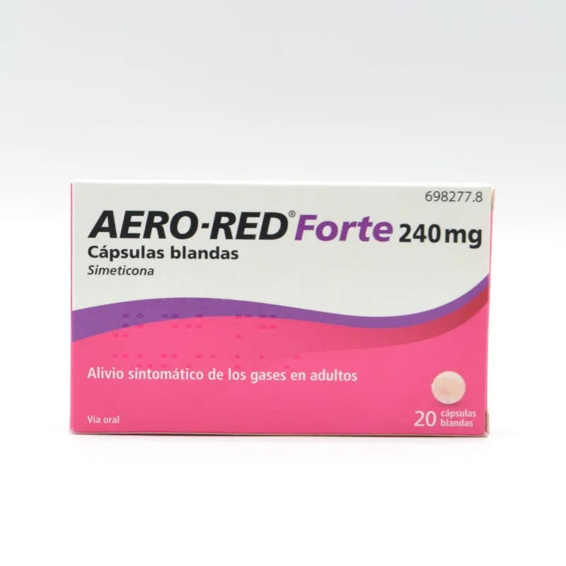 AERO RED FORTE 240 MG 20 CAPSULAS BLANDAS