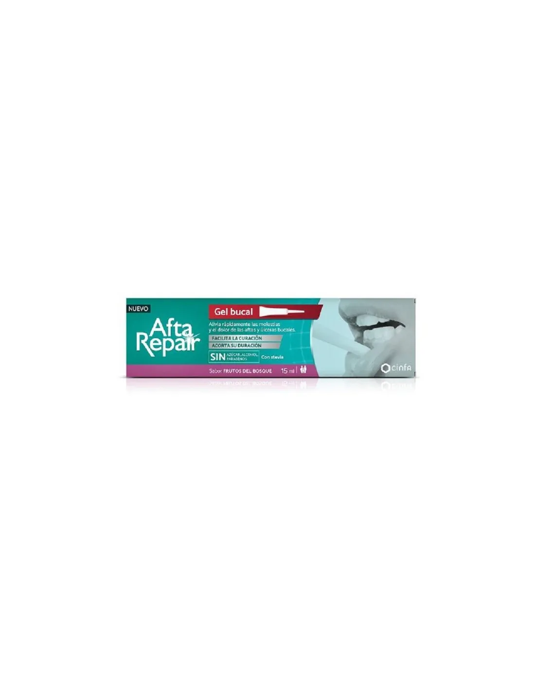 AFTA REPAIR GEL BUCAL FRUTOS DEL BOSQUE 15 ML