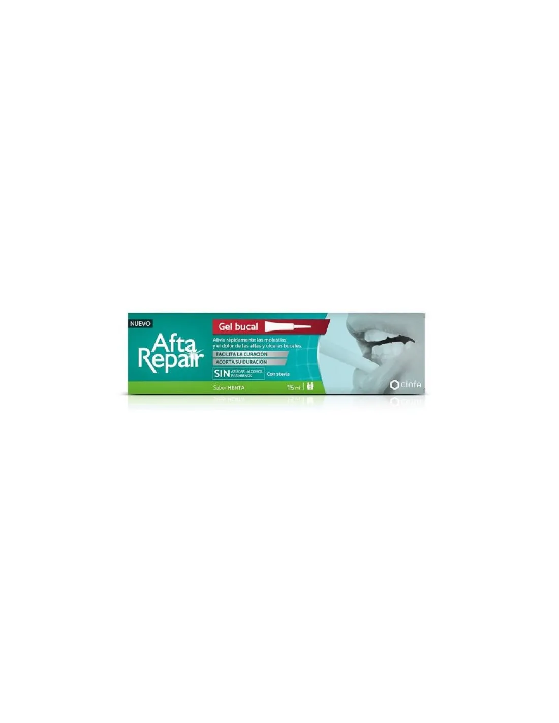 AFTA REPAIR GEL MENTA 15 ML
