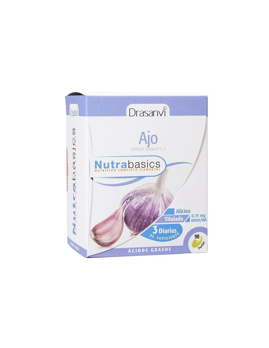 Ajo Macerado 500Mg Bote 90 Perlas Nutrabasicos Drasanvi