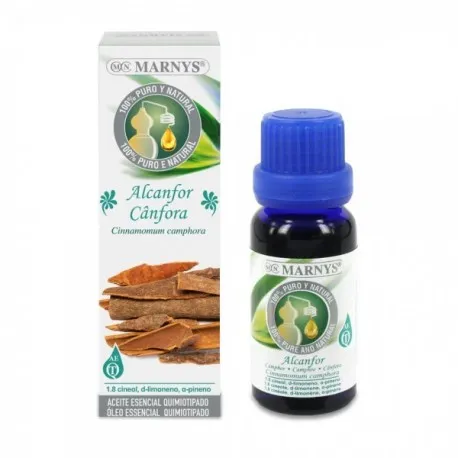 Alcanfor aceite esencial Marnys 15 ml.