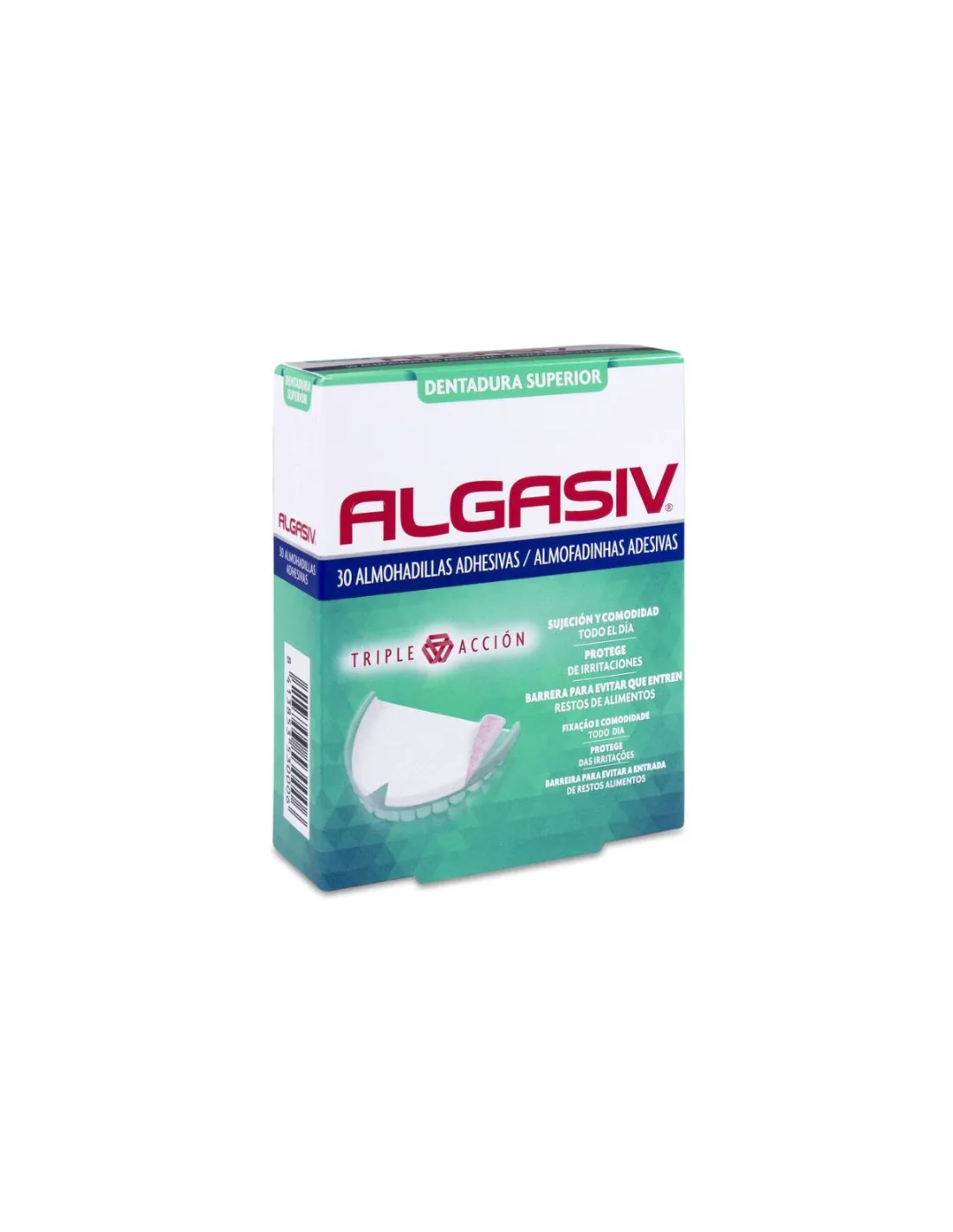 ALGASIV 30 ALMOHADILLAS ADHESIVAS SUPERIORES