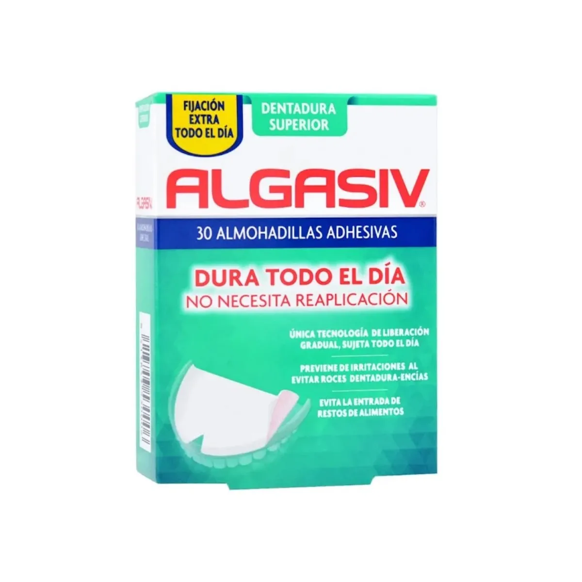 Algasiv superior 30 Almohadillas adhesivas