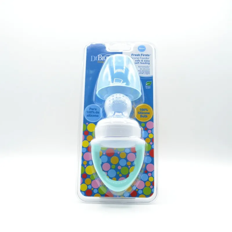 ALIMENTADOR ANTIAHOGO DR BROWN´S VERDE +4M