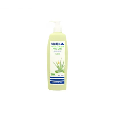 aloe vera loción corporal Saludfar pharma 400ml