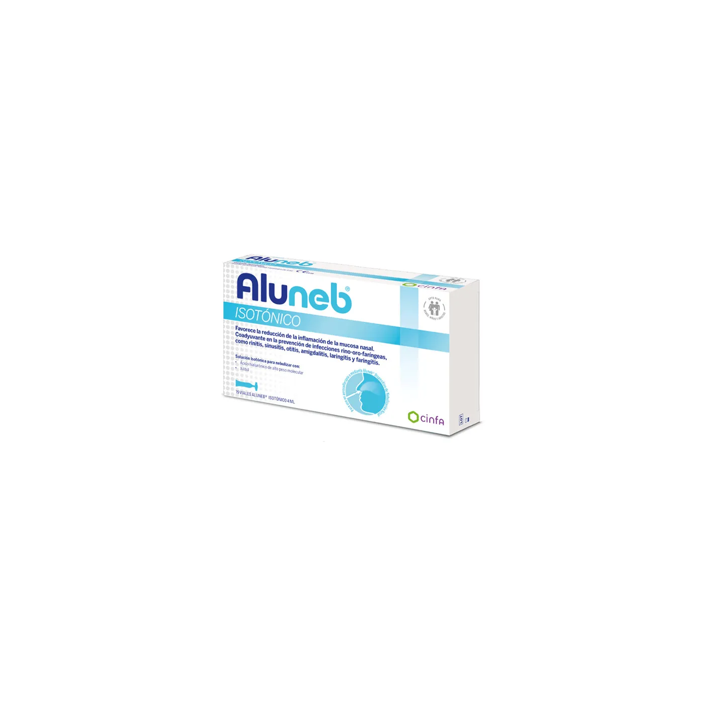 Aluneb Isotonico 15 Viales 4 ml