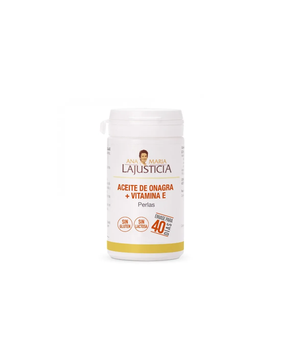 ANA MARIA LAJUSTICIA ACEITE ONAGRA + VITAMINA E 80 PERLAS