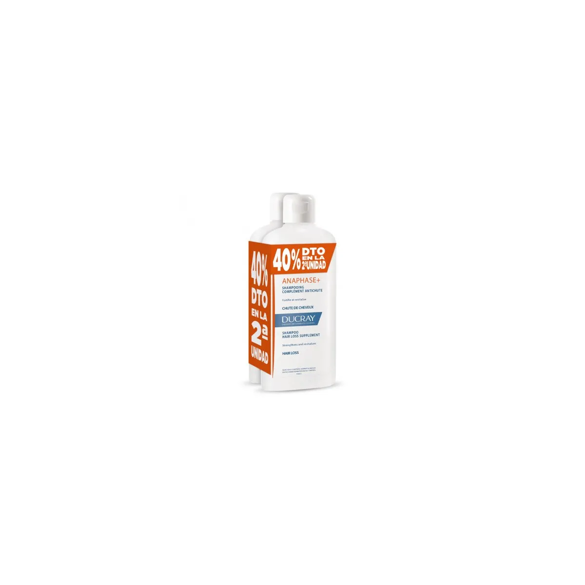 Anaphase Champú Anticaida Ducray Duplo 2 Envases 400 Ml