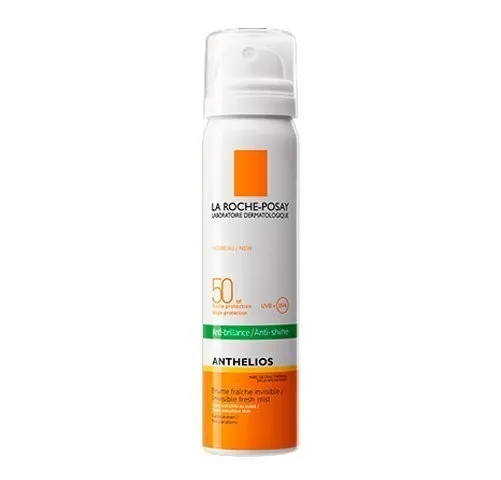 Anthelios Bruma Facial Invisible Anti-Brillos SPF 50+, 75 ml. - La Roche Posay