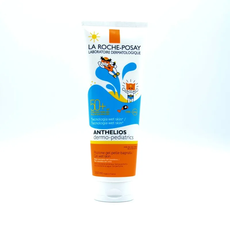ANTHELIOS PEDIATRICO GEL WET SKIN 50+ 250 ML