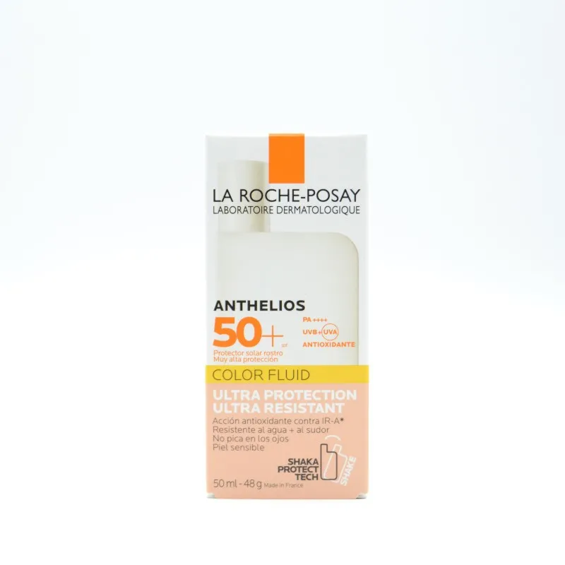 ANTHELIOS ROSTRO FLUIDO COLOR SHAKA SPF 50+ 50 ML