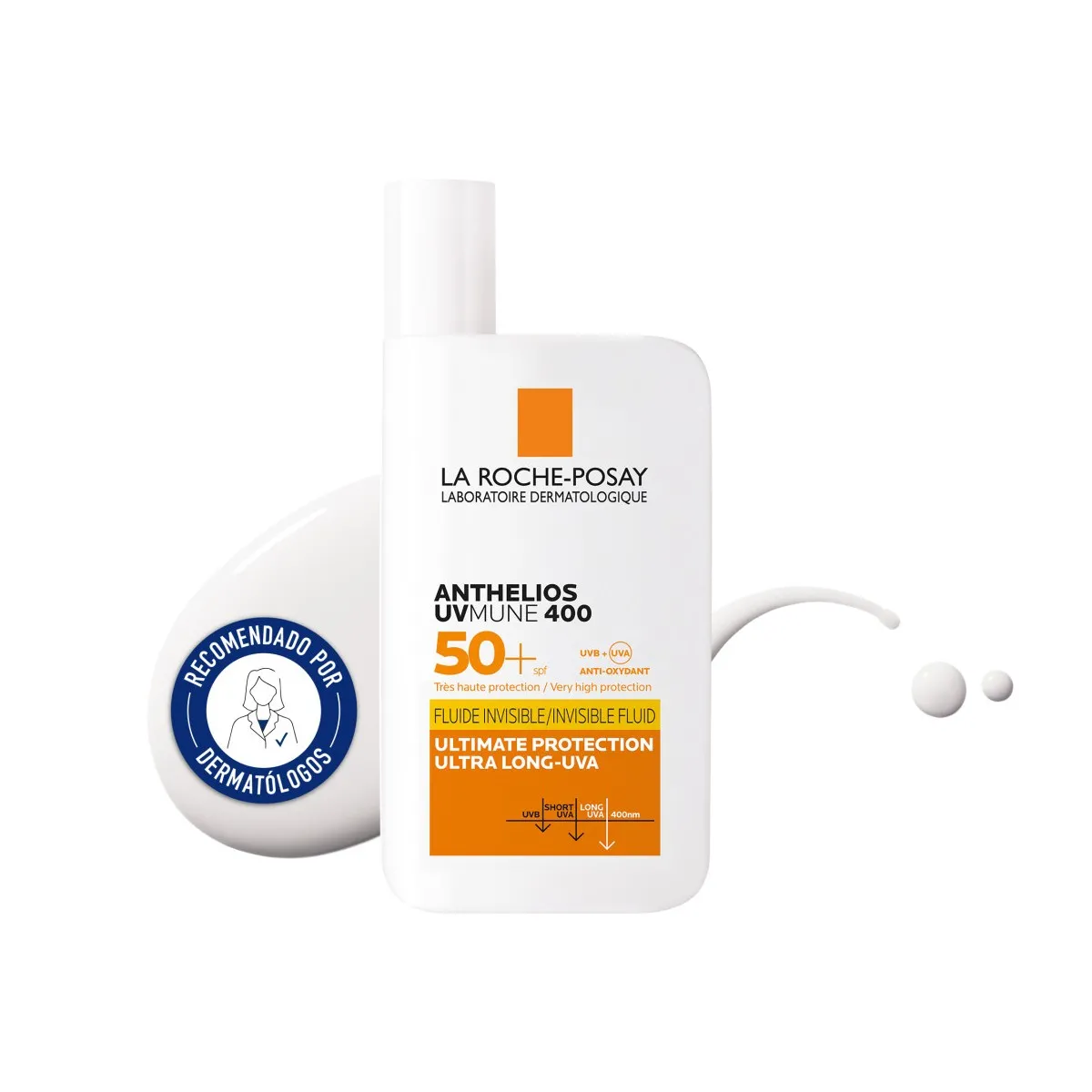 Anthelios Protector Solar Shaka Fluido Ultra Sin Perfume spf50+ 50 Ml