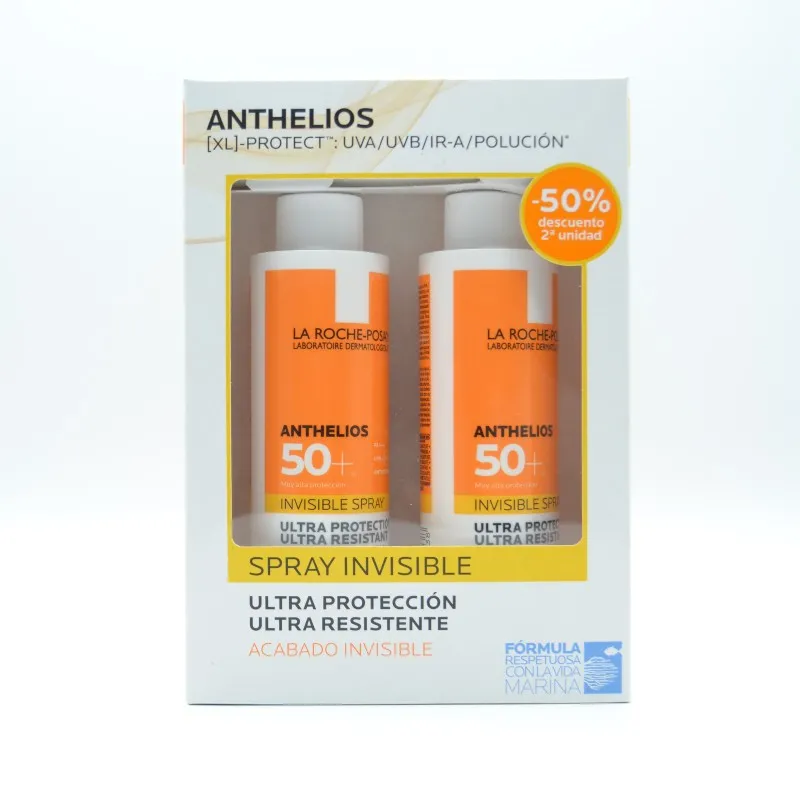 ANTHELIOS SPRAY INVISIBLE 50+ DUPLO 2X200 ML