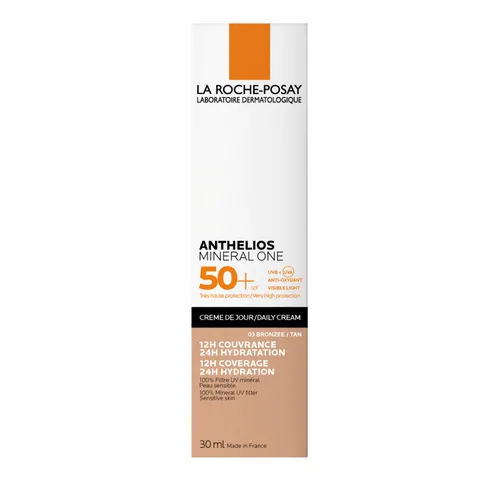 Anthelios Mineral One Crema-Solar de Día con Color Bronze, 30 ml. - La Roche Posay