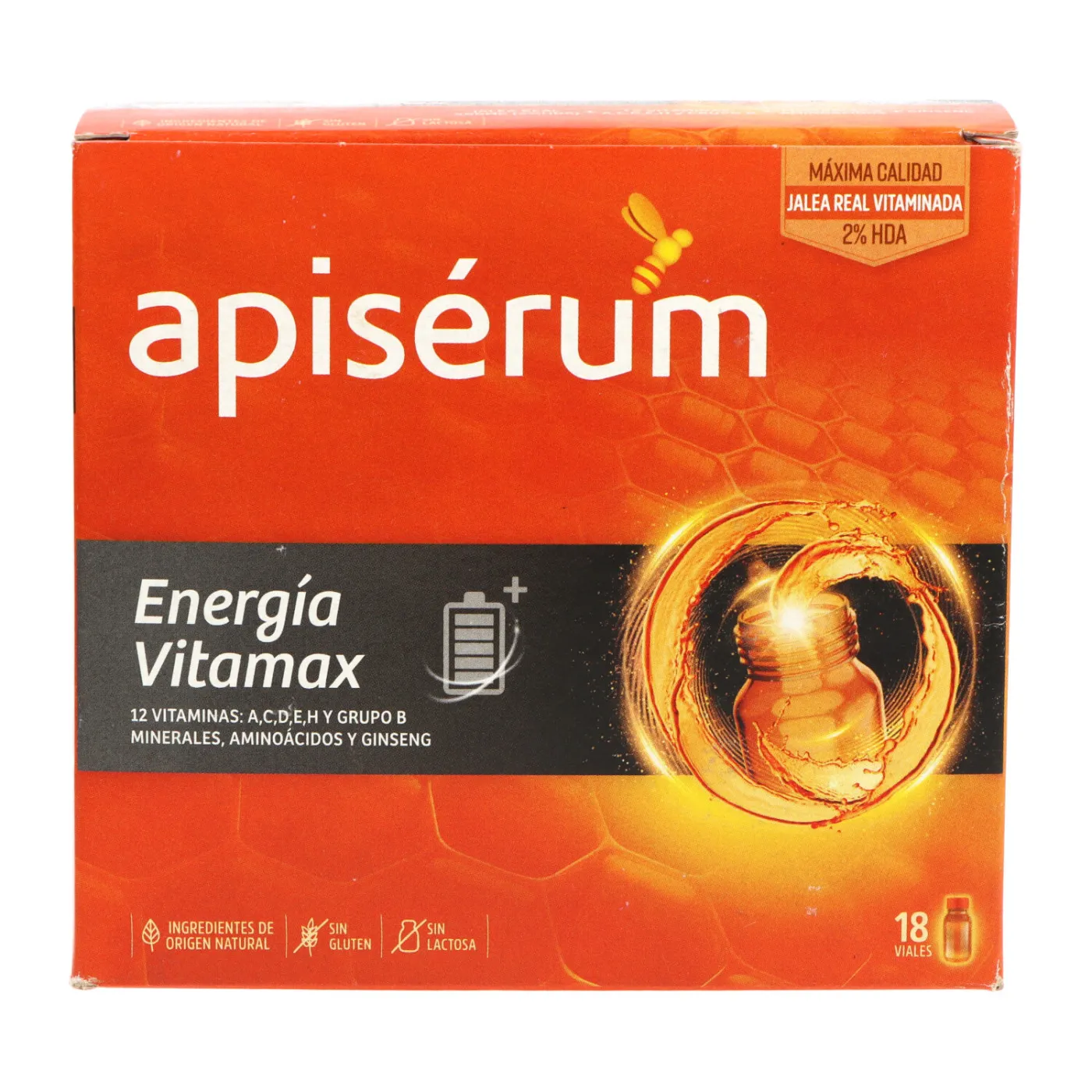 Apiserum Energia Vitamax 18 Viales