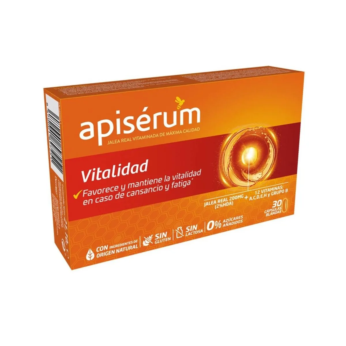 Apiserum Vitalidad 30 cápsulas