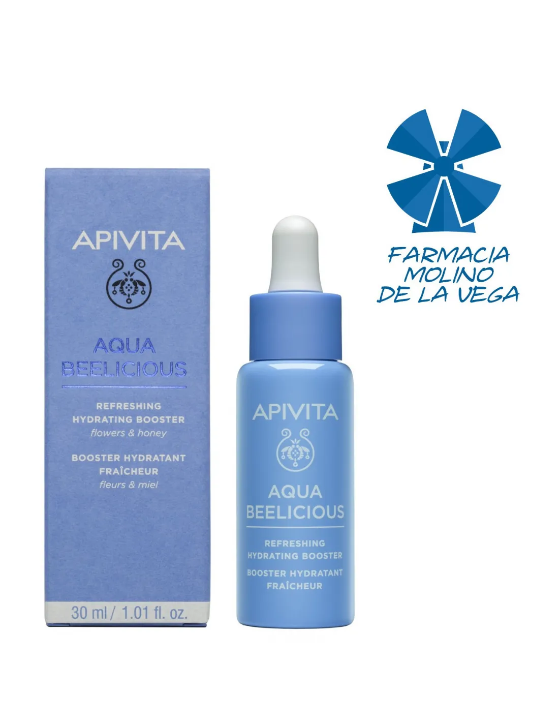APIVITA AQUA BEELICIOUS BOOSTER HIDRATANTE Y REFRESCANTE 30 ML
