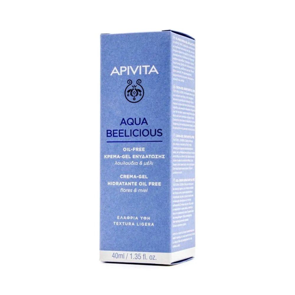 APIVITA AQUA BEELICIOUS CREMA-GEL MIXTA 40 ML