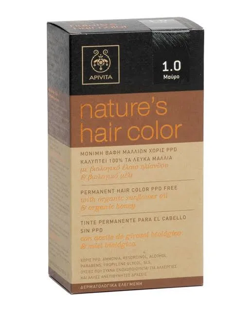 Apivita Tinte 1.0 Negro