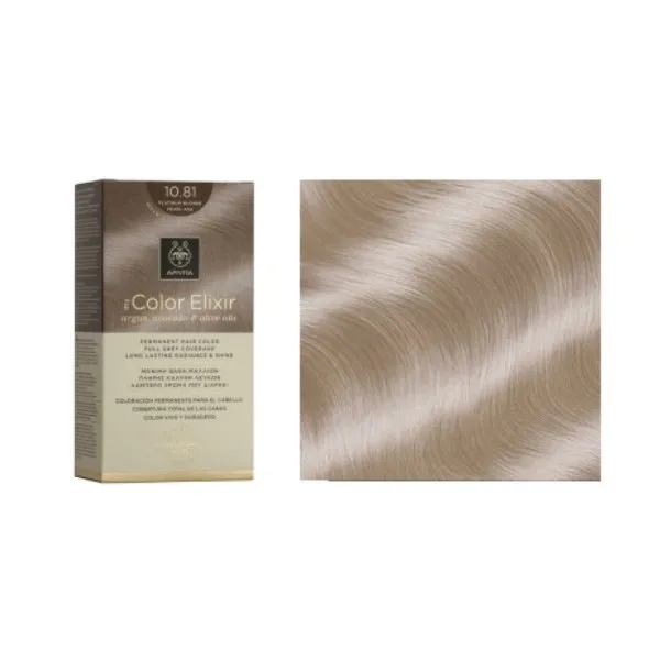 Apivita My Color Elixir 10.81 Rubio Platino Ceniza Perlado