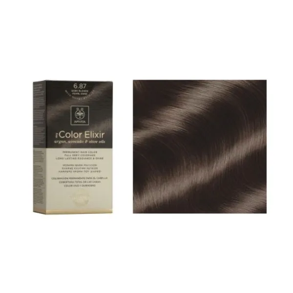 Apivita My Color Elixir 6.87 Rubio Oscuro Arena Perlado