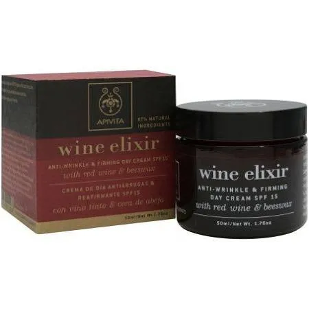 Apivita Wine Elixir Crema Día Antiarrugas Reafirmante SPF15 50ml