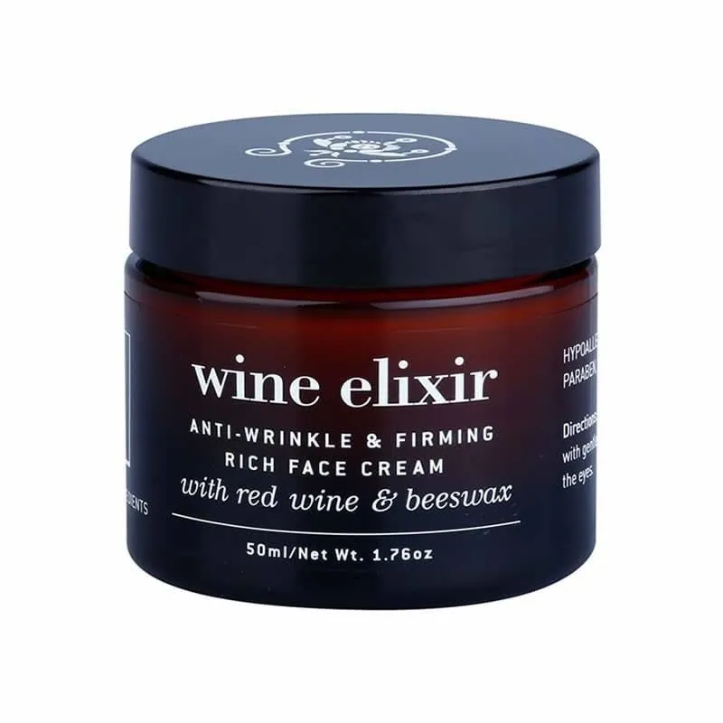 Apivita Wine Elixir Crema Facial Rica Antiarrugas y Reafirmante 50 ml