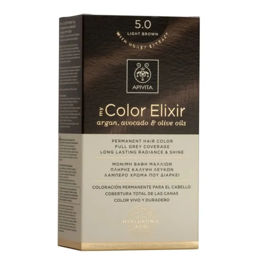 Apivita - Tinte Natural - 5.0 - Castaño claro