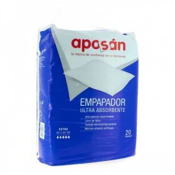 Aposán Empapador 90 x 60 cm, 20 unidades
